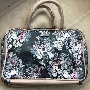 Jones New York signature travel makeup bag.